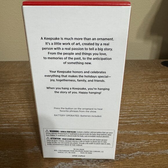 Hallmark Keepsake Christmas Ornament Ron Swanson Parks And Recreation 2023 New - Picture 3 of 4